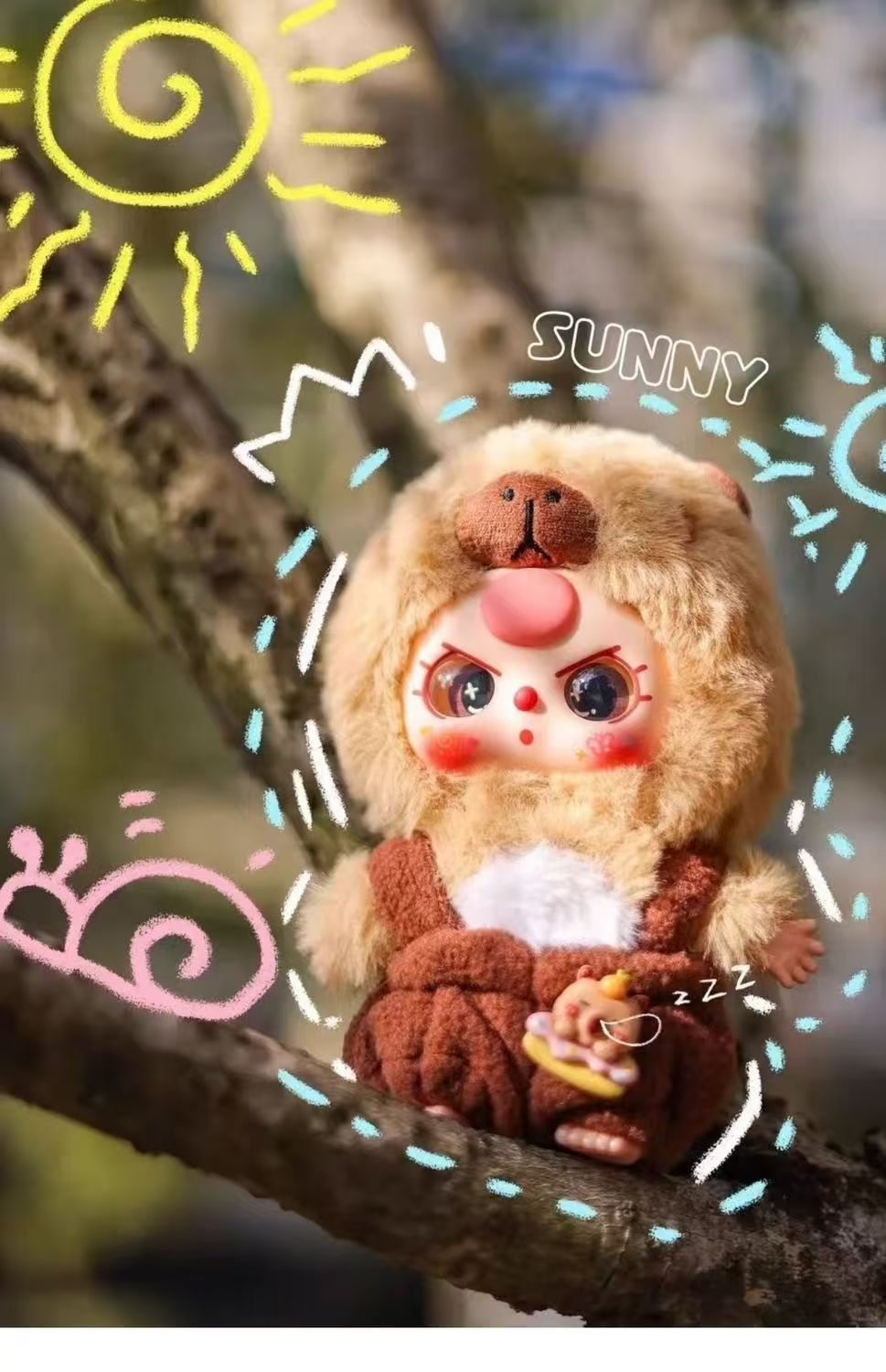 Baby Three - De-lovely Plush doll