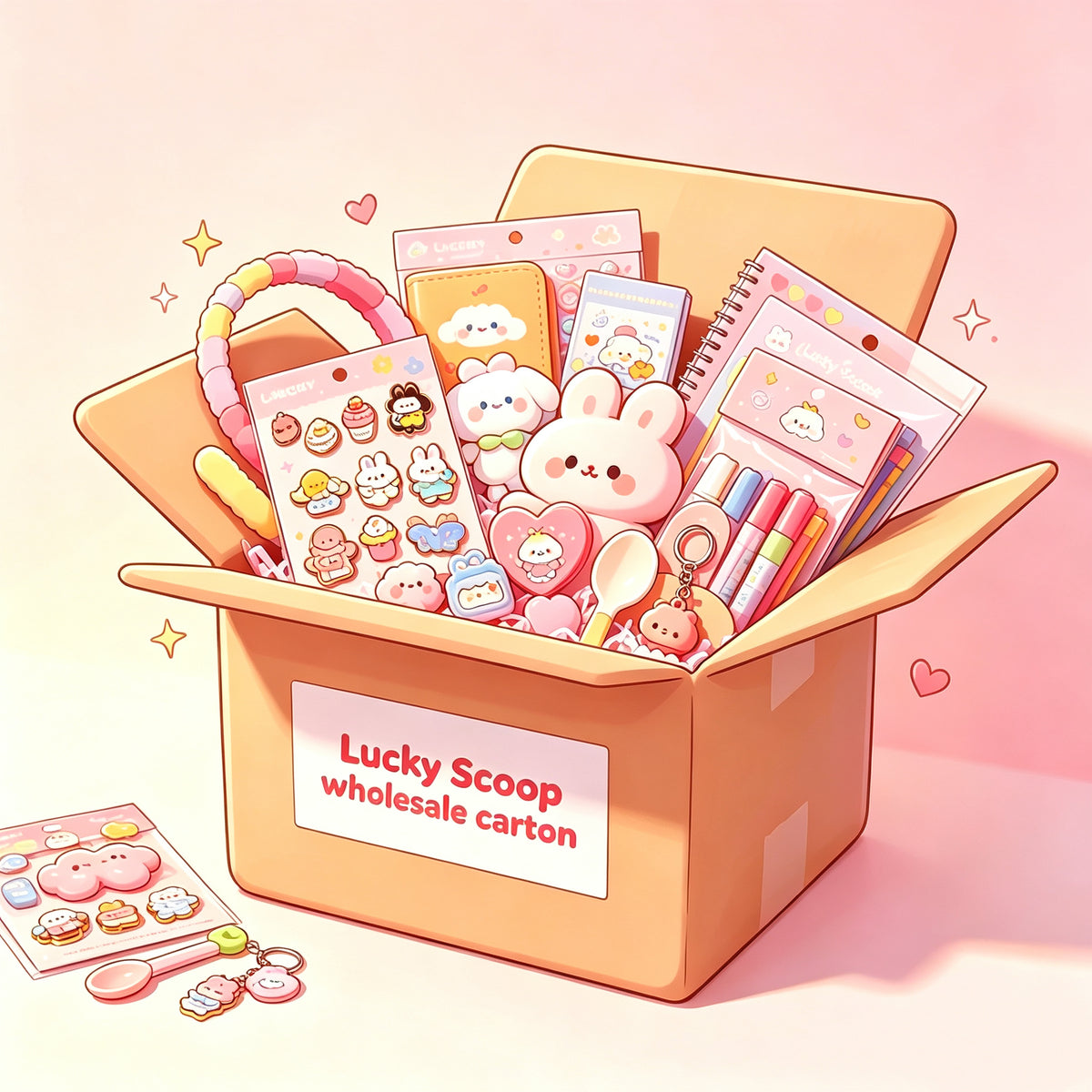 Lucky Scoop Wholesale Carton - 40*40*40cm (60L)